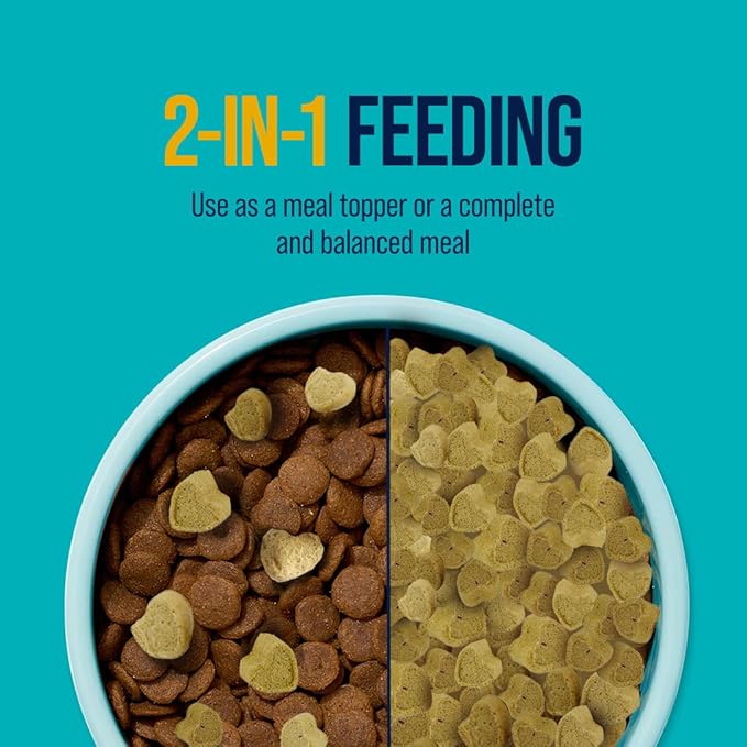 Stewart Raw Naturals Freeze Dried Raw Dog Food or Meal Topper, Chicken and Salmon Recipe, 32 Ounce Bag, Complete and Balanced Nutrition (Pack of 4)