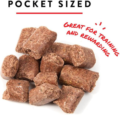 Manna Pro Bite-Size Nuggets for Horses, Pocket Sized Training Horse Treats, Apple Flavored Treats, Packs with Vitamins & Minerals, Great Taste Guaranteed, 4 lbs