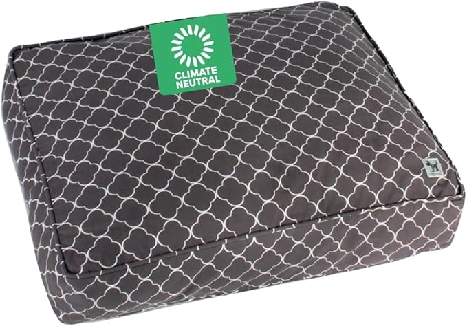 Molly Mutt Small Dog Bed Cover - Clark Gable Print - Measures 22”X27”X5’’ - 100% Cotton - Durable - Breathable - Sustainable - Machine Washable Dog Bed Cover (Dd70a)