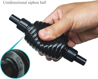 Laifoo 5ft Aquarium Siphon Vacuum Cleaner for Fish Tank Cleaning Gravel & Sand