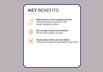 to The Rescue Dog Hip and Joint Gloucosamine Supplement - Encourages Improved Mobility for an Active Dog's Journey - Supports Bone, cartlige and Connective Tissue Health - 60 Chews