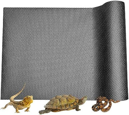 LWFCOEE Reptile Carpet Bearded Dragon Tank Accessories for 40 Gallon, 20 Gallon, 50 GallonTank, 17.5x79 Inch Non-Adhesive Reptile Mat Terrarium Liner for Leopard Gecko, Snake, Lizard and Tortoise