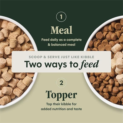 Instinct FreshDried Bites, Natural Freeze-Dried Dog Food, Grain-Free - Cage-Free Chicken, 14 oz. Bag