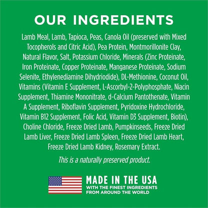 Instinct Limited Ingredient Diet, Natural Dry Dog Food, Grain Free Recipe - Real Lamb, 4 lb. Bag