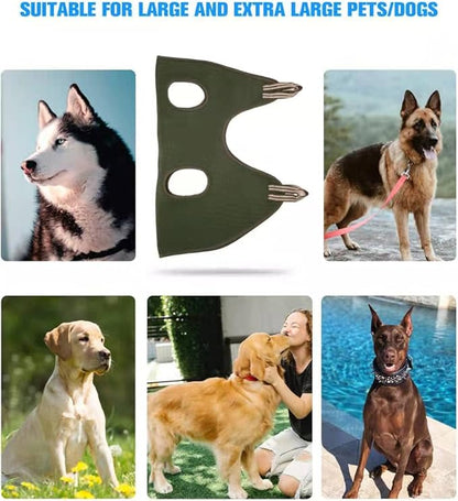 Kkiimatt Dog Grooming Hammock Harness for Medium-Large Size Dogs, Pet Grooming Hammock Dog Nail Hammock with Nail Clippers/Trimmer,Dog Sling Holder Helper for Nail Trimming/Clipping