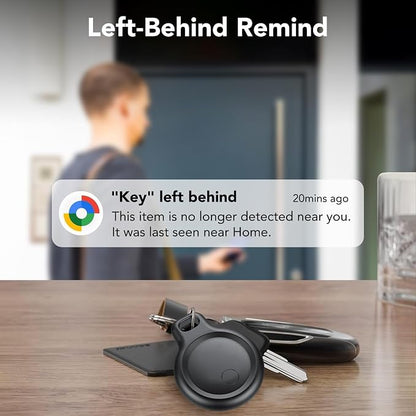 Android Air Tracker, Bluetooth Tracker Tags, Work with Google's Find Hub(Android), Smart Tags for Luggage, Wallet, Vehicles, Keys (Not for iOS) 4 Pack