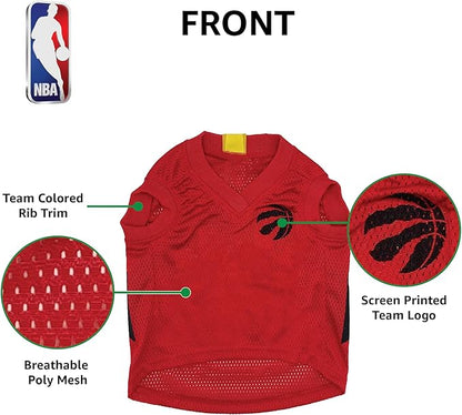 Pets First NBA Toronto Raptors Dog Jersey, Extra Smal - Tank Top Basketball Pet Jersey