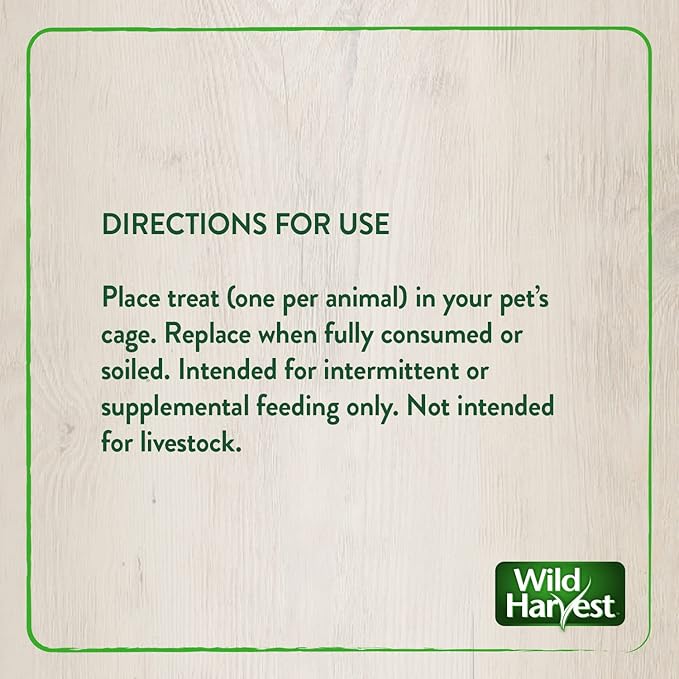 Wild Harvest® Foraging Instincts Roll n’ Play Interactive Treat, 3 Count, for Pet Mice, Rats, Hamsters and Gerbils, 2.30 Ounce (Pack of 1)