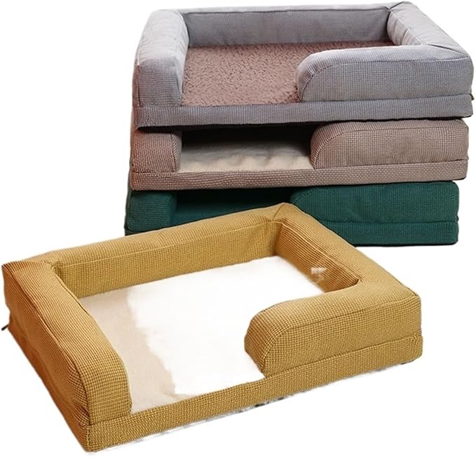 cat Bed, Kennel Winter Warm Cat Litter Removable and Washable Four-Season Universal Dog Cushion Pet Supplies Puppy Accessories,Parts(Mobile Phone,M-62x50cm)