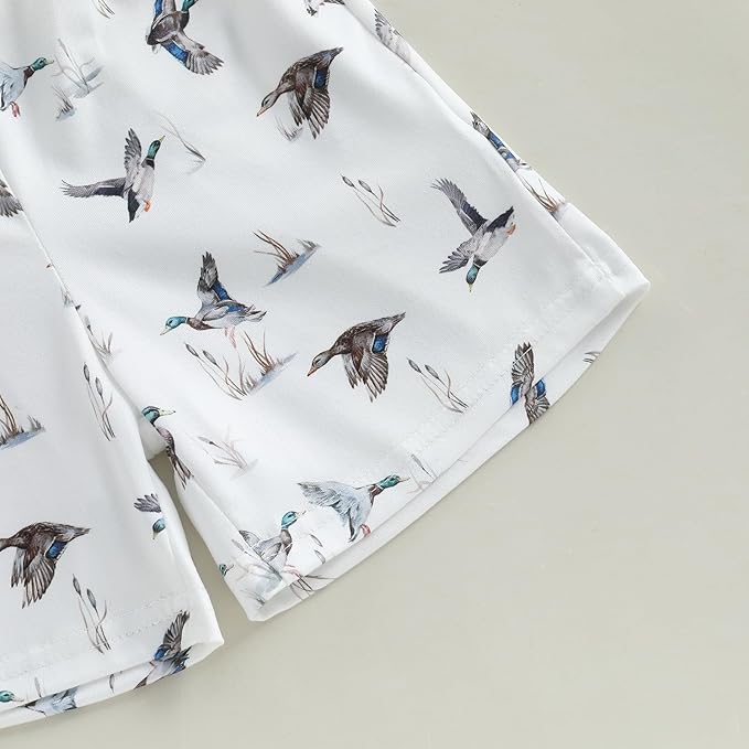 Toddler Baby Boy Clothes 6 12 18 24 Months Summer Outfit Short Sleeve T-Shirt Tops Camo Shorts Set 2T 3T 4T