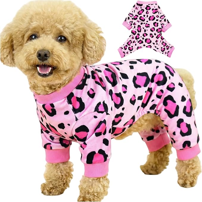 Vet-Approved Calming Dog Onesie Pajamas | High-End Hypoallergenic Polyester | Ultra-Premium & Cute for Medium Dogs Holiday Clothes & Recovery Suit | All-Season 3XL
