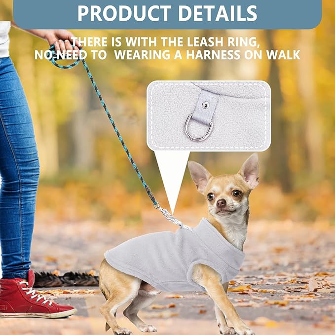 XXXL Dog Sweater, 2 Pack Large Dog Sweater Winter Warm Pet Fleece Sweater Thick Clothes Pullover Dog Sweatshirt Coat,XXXL (37-49lbs)