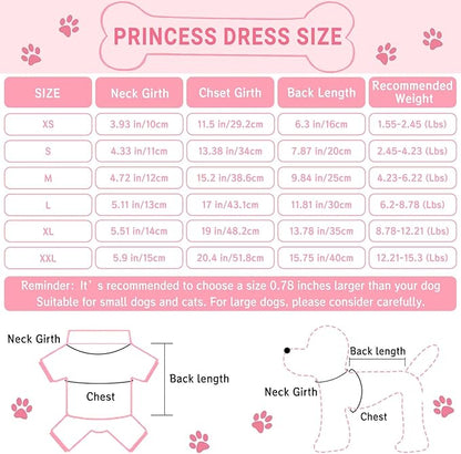 TAPBULL Dog Dresses, Fashionable Pet Dog Sweatshirt Clothes in Light Colors, Cute Cat Birthday Dress Outfit (Pink/Purple/Coffee 3-Pack), Medium