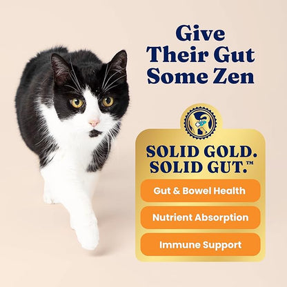 Solid Gold Dry Cat Food for Indoor Cats of All Ages - W/Lamb, Brown Rice, Barley, Probiotics & Fiber for Gut Health- Holistic & Healthy Cat Kibble for Kittens & Adults - Dry Kibble for Cats - 4 LB
