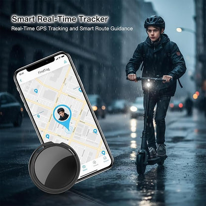 Car GPS Tracking Devices for Vehicles Work with Find My (iOS Only) Magnetic | Mini Hidden Anti Theft Real Time Car Locator No Subscription Global Network Finder Waterproof for Motorcycle Bike Trucks Pets