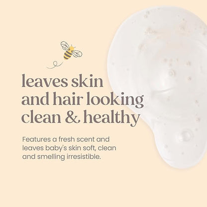 Baby Shampoo & Wash, Burt's Bees Tear Free Soap, Baby Care, Original, 21 Ounce (Packaging May Vary)