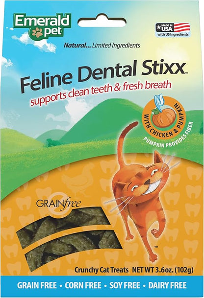 Emerald Pet Feline Dental Stixx (Chicken)