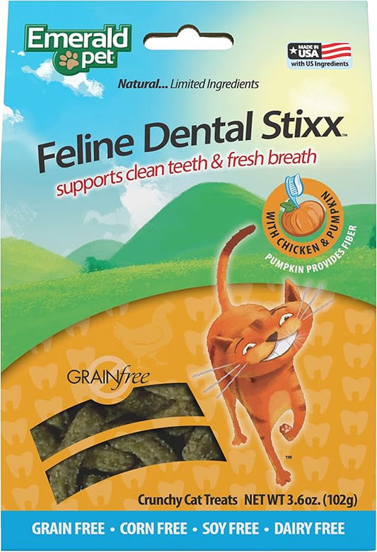 Emerald Pet Feline Dental Stixx (Chicken)