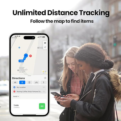 Mini Smart Tags Tracker Work with Apple Find My (iOS Only), IP67 Waterproof, Keys Finder and Item Locator for Keys, Bags,Luggage and More (Not for Android) (Macaroon, 5 Pack)