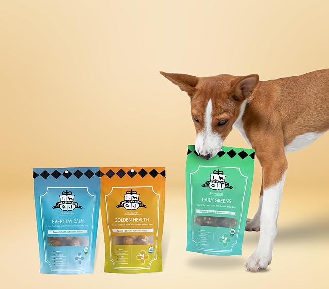 Wellness Dog Treats Bundle – Dog Wellness Bites, Healthy Organic Treats (3-Pack)