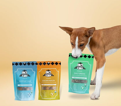 Wellness Dog Treats Bundle – Dog Wellness Bites, Healthy Organic Treats (3-Pack)