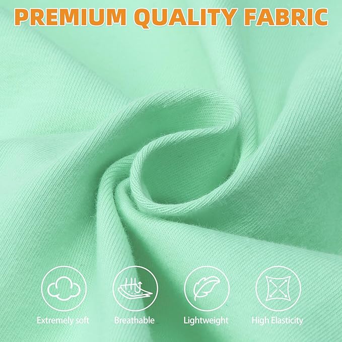KOOLTAIL Dog Clothes for Large Dogs Girl Boy, 2 Pack Cotton Comfortable Dog T Shirts Coats for Outdoor, UV & Insect Protection Anti-Hair Loss & Lightweight Pet Vest Tank Tops Apparel,Green&Purple, 3XL