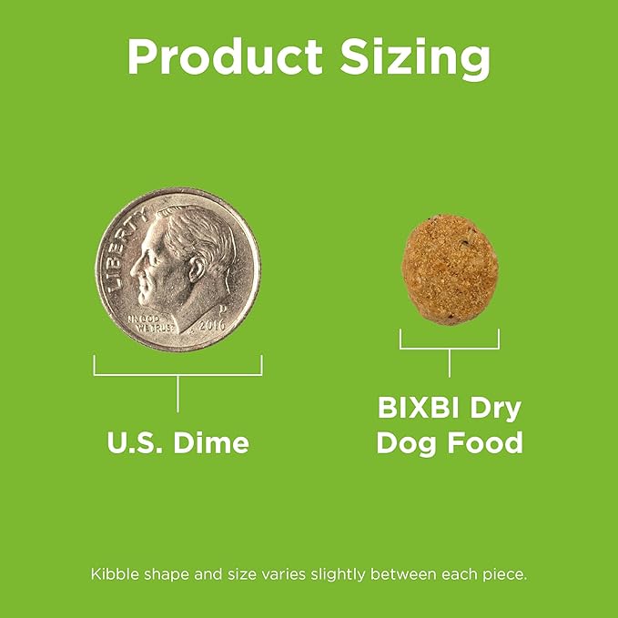 BIXBI Rawbble Freeze-Dried Raw Coated Dog Food, Pork – Fresh Meat, No Meat Meals, Grain-Free – USA Made, 24 lbs