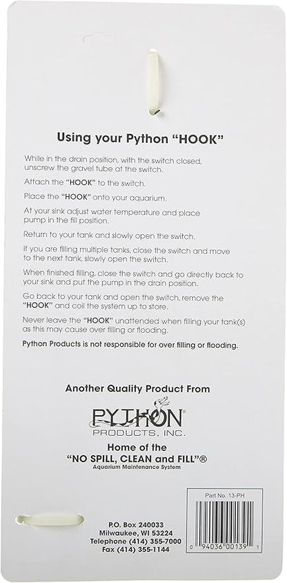 Python Hands-Free and Spill Free Aquarium Hook