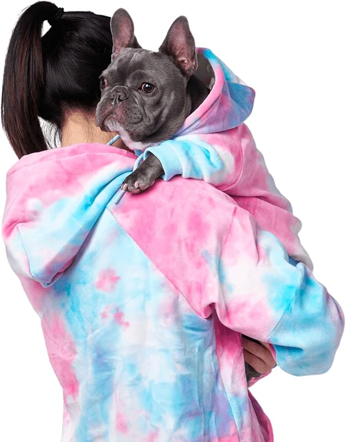 Spark Paws Human Hoodie - Premium Quality, Buttery Soft, Superior Comfort and Fit, Calming Fleece Interior, Suitable for All Styles - Snow Cone - XL