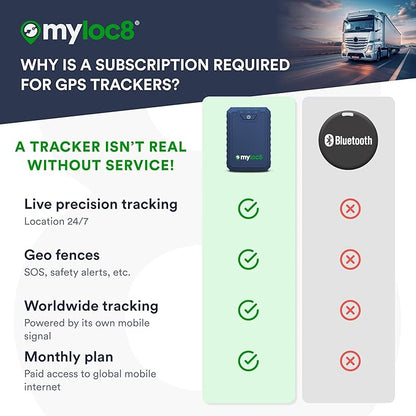Ultra GPS Tracker for Vehicles – Rugged, Waterproof, Hidden GPS Car Tracker Device for Vehicles, Trucks - 4G LTE, Real-Time Updates, 9 Months Battery Life - (Subscription Required)