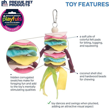 Prevue Pet Products Physical & Mental Fairy Queen Bird Toy 62545
