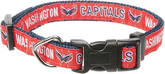 Pets First NHL Collar for Dogs & Cats. Adjustable, Cute, & Stylish! The Ultimate Hockey Fan Collar!