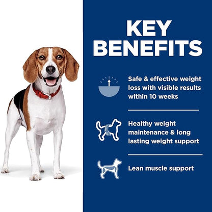 Hill's Science Diet Adult Perfect Weight Small Bites Dry Dog Food, Chicken, 12 lb. Bag