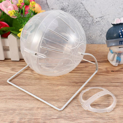 KESYOO 4 in 1 Hamster Exercise Ball 5.31in Plastic Running Ball for Hamsters Gerbils and Mice Small Pet Run About for Interactive Play and Activity
