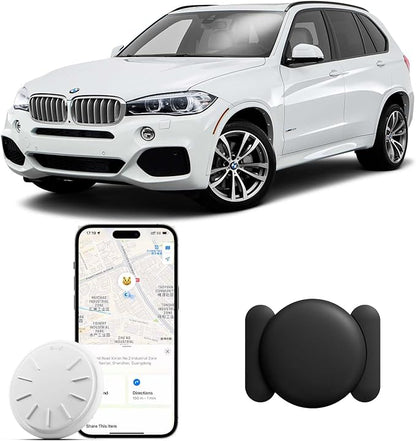 GPS Tracker for Vehicles, 1PCS Tracker Device for Vehicles, Work with Find My (iOS Only), Tracking Devices for Cars Hidden with Magnetic Case, No Monthly Fee GPS Trackers, Waterproof Car Tracker
