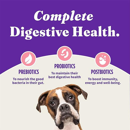 Halo Holistic Dog Food Wild Caught Salmon & Whitefish Formula, Healthy Grains Dry Dog Food, Complete Digestive Health, Kibble for Adult Dogs, 3.5 lb Bag