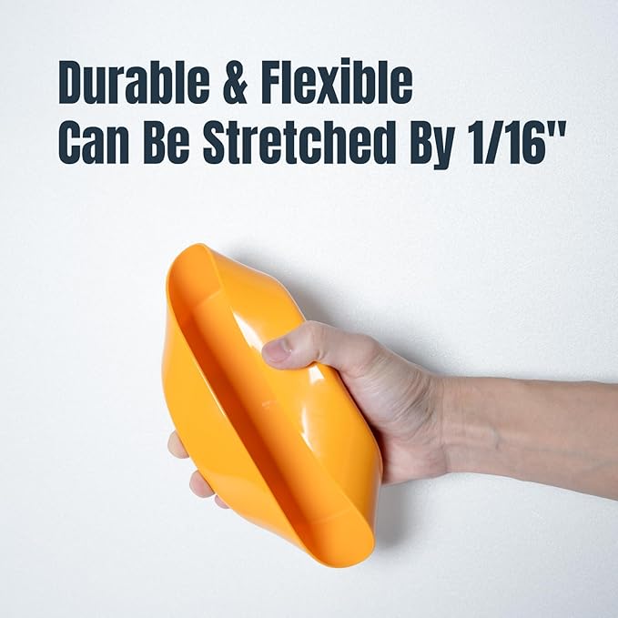 POWERTEC 6" ID Dust Collection End Cap for 6" OD Pipes, Plastic Pipe Cover for Woodworking Dust Systems, 2-Pack (70453-P2)