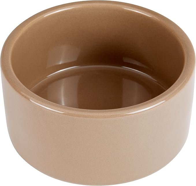 Kaytee Stoneware Ceramic Pet Hamster Bowl, Brown, 5-Inch (Pack of 12)
