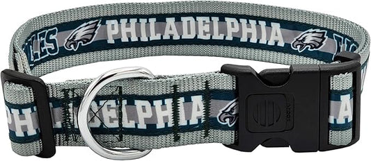 Pets First NFL Philadelphia Eagles Licensed PET COLLAR, Extra Large - Heavy-Duty, Strong, and Durable Dog Collar. Available in 31 Football Teams and 4 Sizes