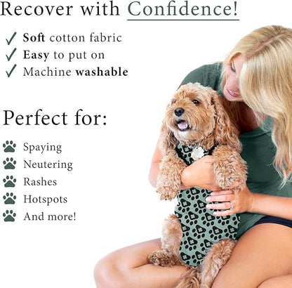 BellyGuard Dog Surgery Recovery Suit, Dog Onesie for Post-Op Care, Recovery Apparel for Female and Male, Surgical Body Cover for Canine Healing Support