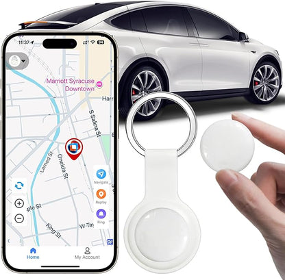 GPS Tracker for Vehicles,Car GPS Tracker Portable Real Time Magnetic GPS Tracking Device,Full Global Coverage Location Tracker for Kids,Dogs,Trucks/Person,No Subscription Required/No Monthly Fee-White