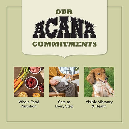 ACANA Wholesome Grains Dry Dog Food Small Breed Recipe Real Chicken Eggs and Turkey 4lb Bag