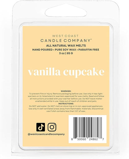Pet Safe Wax Melts for Dogs | Non Toxic Soy Wax Melts | Natural, Paraffin-Free, Clean Burning | Odor Eliminating Wax Cubes | Vanilla Cupcake