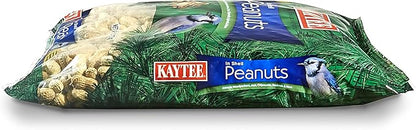 Kaytee Whole Peanuts in Shell for Cardinals, Blue Jays, Woodpeckers and Other Outside Wild Birds, Two 5 Pound Bags