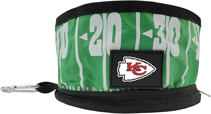 Pets First NFL Collapsible Pet Bowl