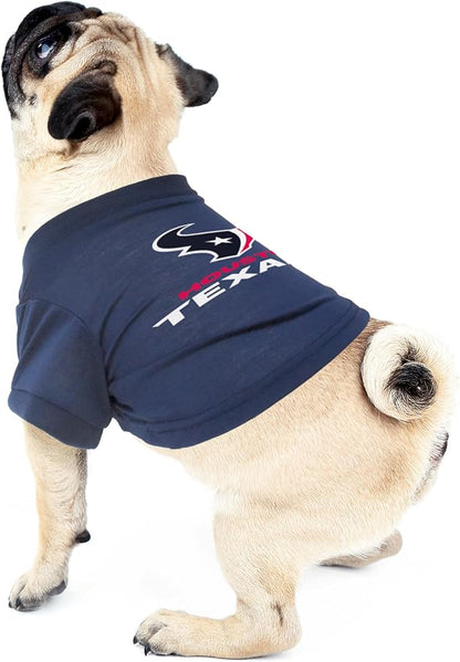 Littlearth Houston Texans NFL Pet T-Shirt