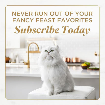 Purina Fancy Feast Gourmet Wet Cat Food Variety Pack, Petites Gravy Collection, break-apart tubs, 24 servings - (Pack of 12) 2.8 oz. Tubs