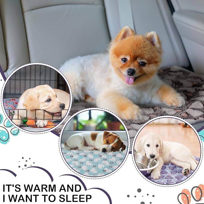 Tudomro 8 Pcs Guinea Pig Blankets Washable Small Pet Fleece Bedding Cage Liners Double Sided Pet Reusable Sleep Mat Pad Cover for Ferret Chinchilla Furniture Protection(Heart,12 x 12 Inch)