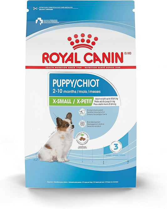 Royal Canin Size Health Nutrition X-Small Puppy Dry Dog Food, 14 lb Bag