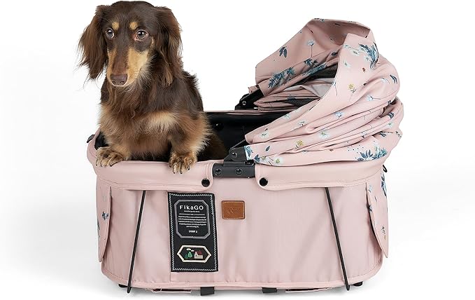 Sway2 Pet Car Seat and Carrier, 2-in-1 Booster Seat for Small Dogs and Cats